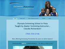 Tablet Screenshot of olympiaaquatics.com